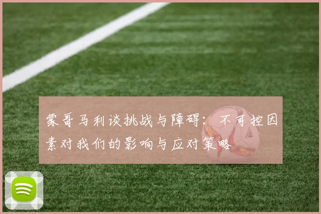 蒙哥马利谈挑战与障碍：不可控因素对我们的影响与应对策略